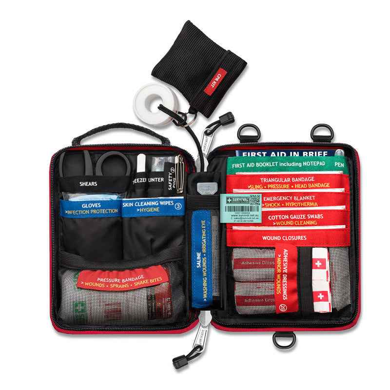 Survival First Aid Kit for Emergency Preparedness and Outdoor