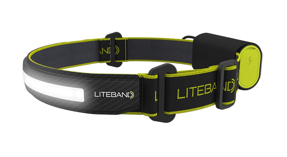 PRO 1000 Lumen LED Wide Beam Rechargeable Headlamp