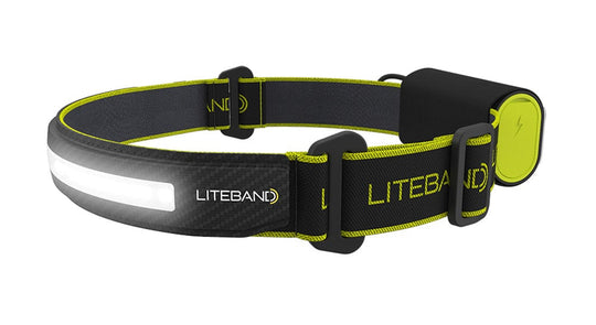 PRO 1000 Lumen LED Wide Beam Rechargeable Headlamp