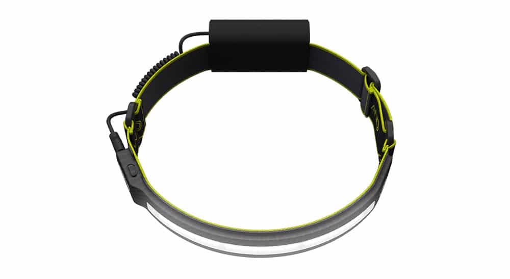 PRO 1000 Lumen LED Wide Beam Rechargeable Headlamp