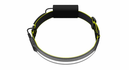 PRO 1000 Lumen LED Wide Beam Rechargeable Headlamp