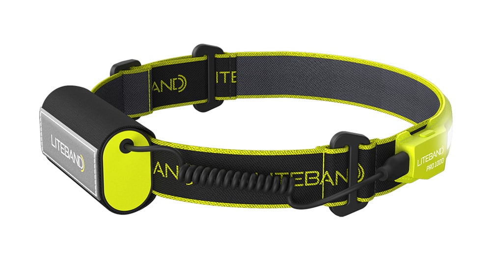 PRO 1000 Lumen LED Wide Beam Rechargeable Headlamp