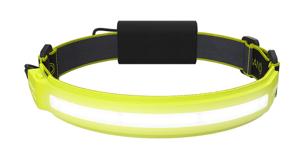 PRO 1000 Lumen LED Wide Beam Rechargeable Headlamp