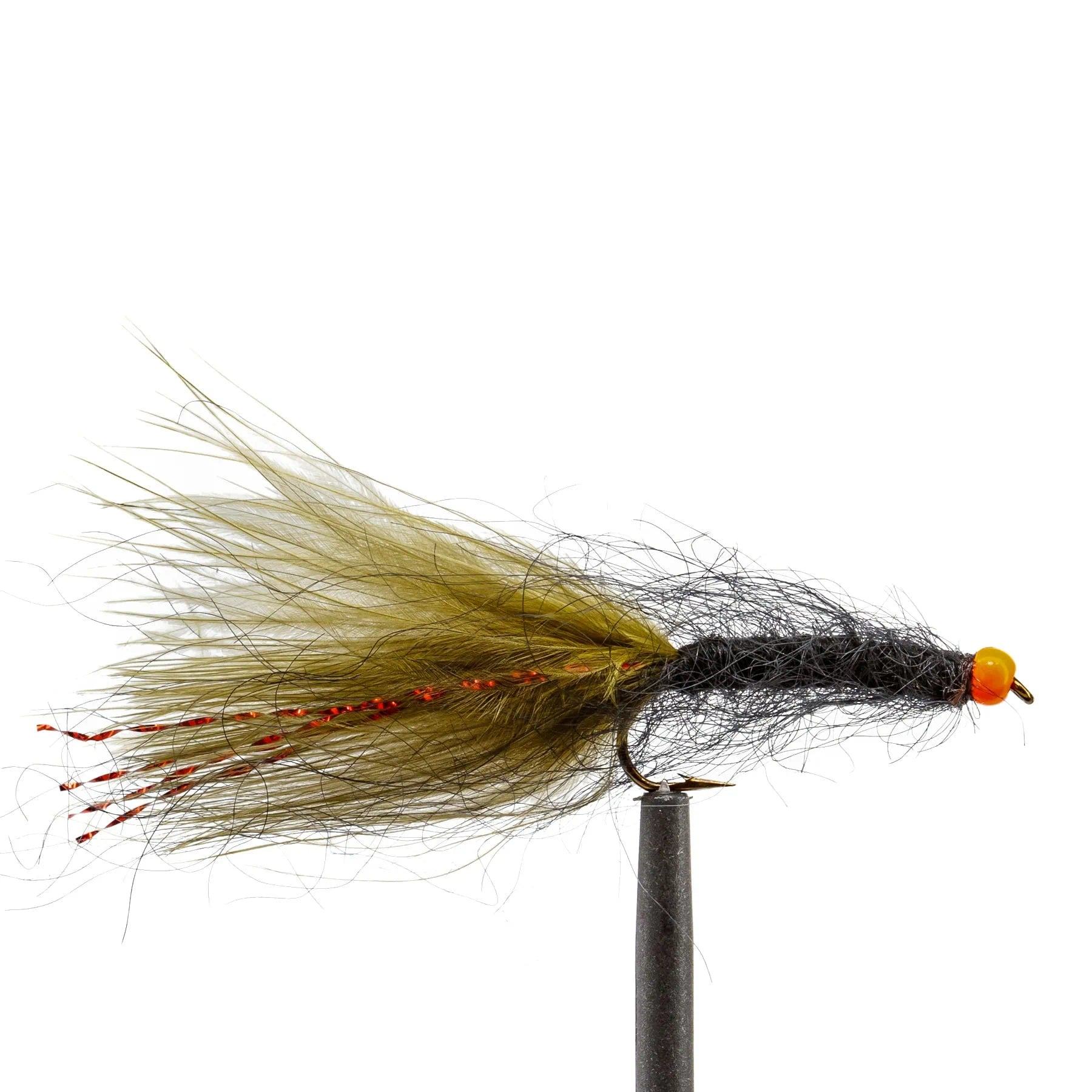Hot Head Cats Whisker Stalking Bug Buzzer Flies – Trout Fishing Size 10, 12, 14