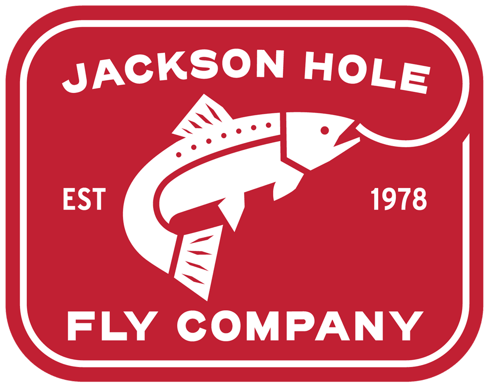 JHFLYCO Die-Cut Main Logo Sticker - 3.5"X 2.75" | Jackson Hole Fly Company