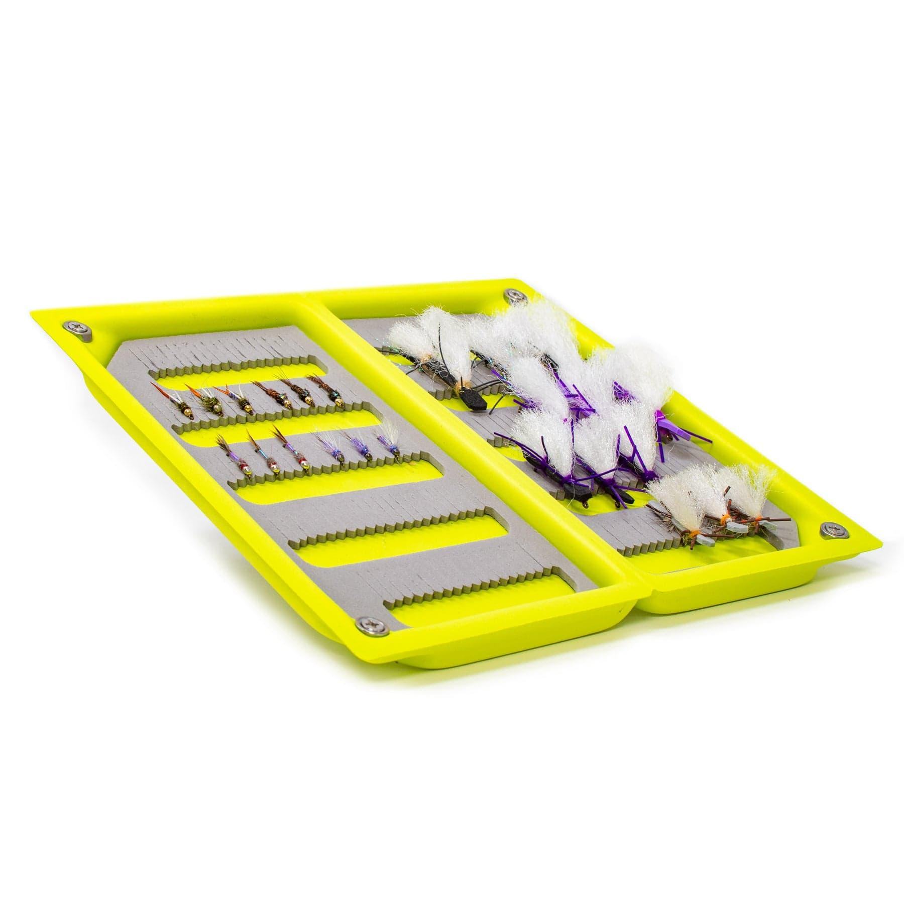 JHFLYCO Loaded Foam Fly Box – Hopper Dropper Assortment – Includes