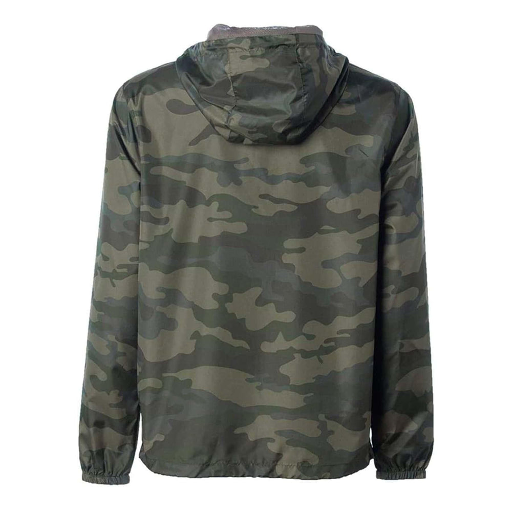 JHFLYCO Lightweight Camo Windbreaker - apparel, hoodie, jacket, lightweight, rain, repellant, windbreaker | Jackson Hole Fly Company