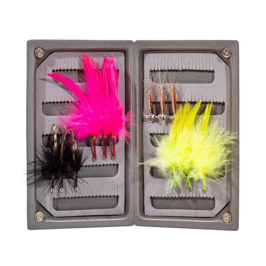 JHFLYCO Tarpon Fly Box - accessories, fly boxes, loaded fly box, Loaded Foam Fly Box, Saltwater, tarpon | Jackson Hole Fly Company