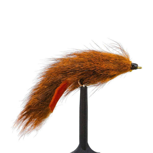 Pine Squirrel Leech - Orange | Bright Attractor Streamer for Trout