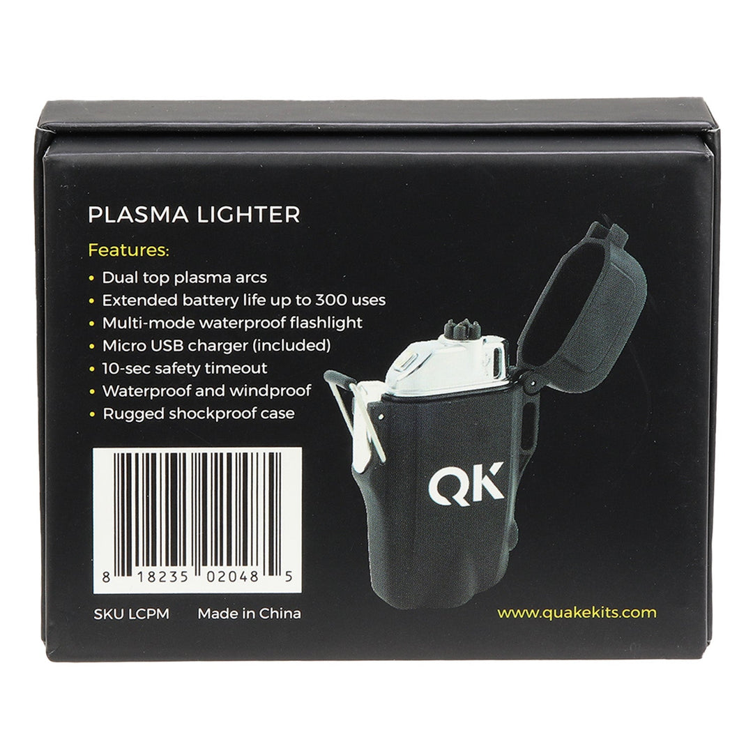 Plasma Lighter | Waterproof &amp; Windproof USB Rechargeable Arc Lighter with Flashlight
