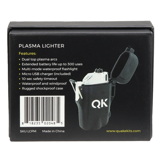 Plasma Lighter | Waterproof &amp; Windproof USB Rechargeable Arc Lighter with Flashlight