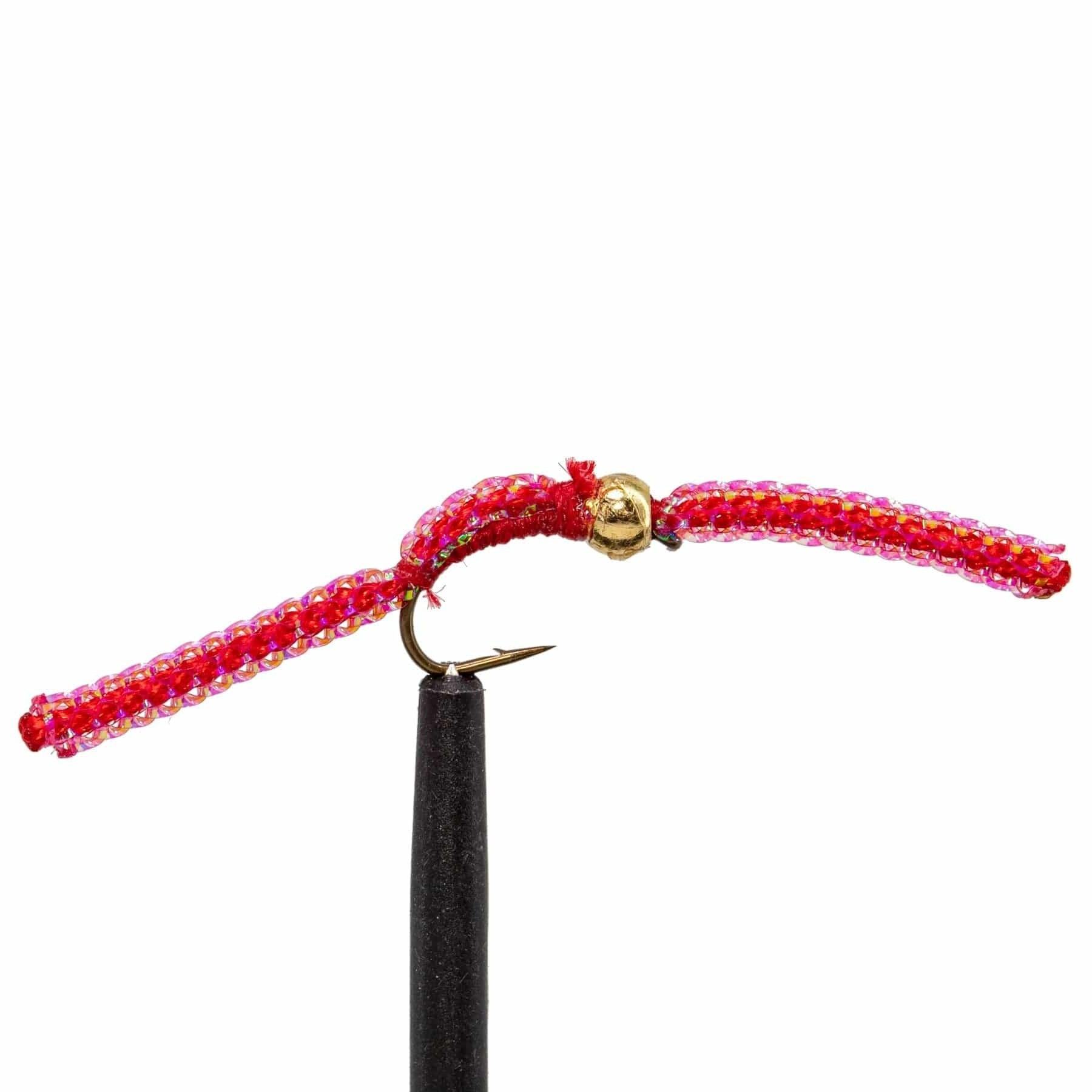 Sparkle Worm - Red - flies, worms | Jackson Hole Fly Company