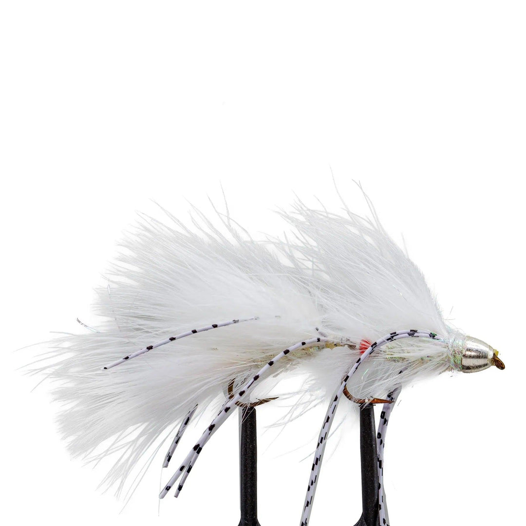 White Peanut Envy - articulated, flies, Streamers, trout streamers | Jackson Hole Fly Company