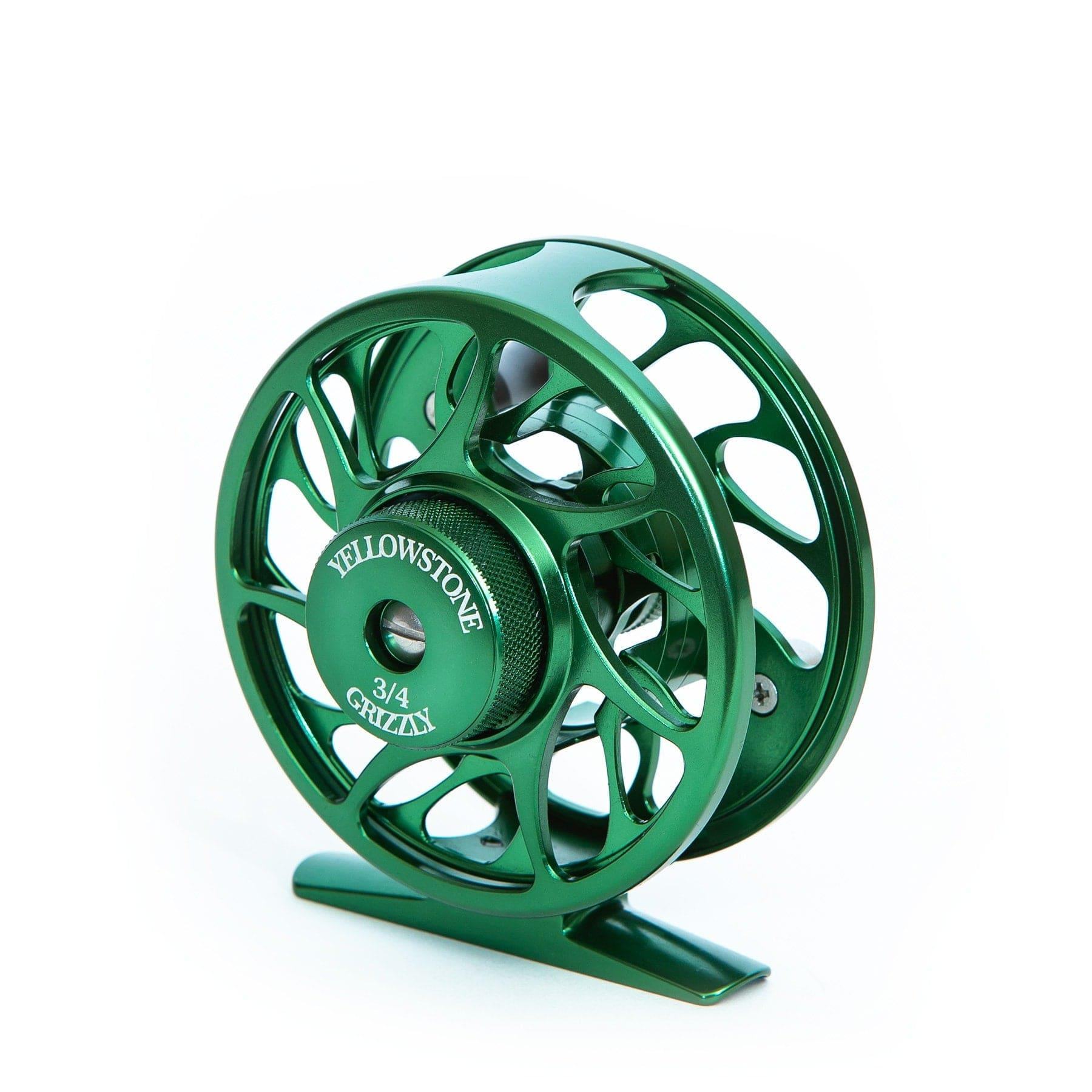 Yellowstone Grizzly Fly Reel - 5/6wt / Green