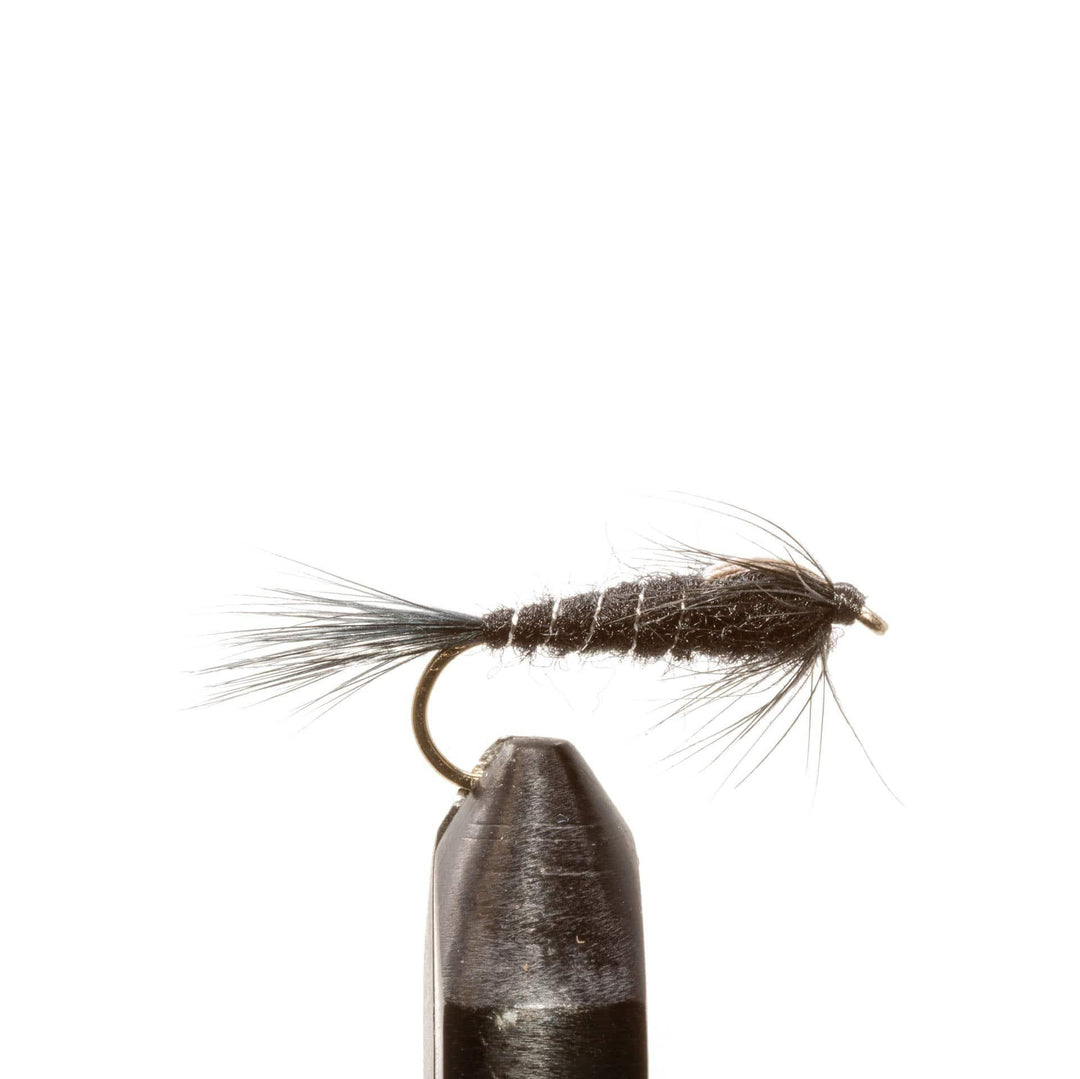 black fly fishing lures Rowley's Pitching Leech The Pitching Leech is also an excellent cast and retrieve pattern. Bead Flashabou Bugger - Black
