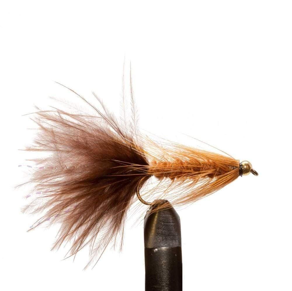 Beadhead Flash Bugger Brown - Flies, Streamers | Jackson Hole Fly Company