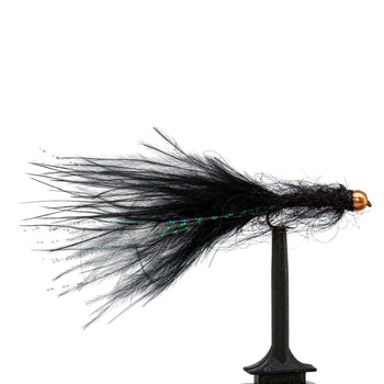 Black Mohair Leech for stillwater trout | Jackson Hole Fly Company