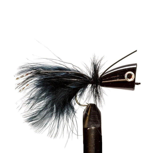 Black Popper Legs - C, Flies, Poppers | Jackson Hole Fly Company