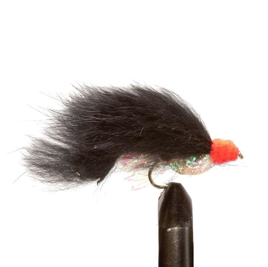 Black Zonker Flame Egg - Flies, Streamers | Jackson Hole Fly Company