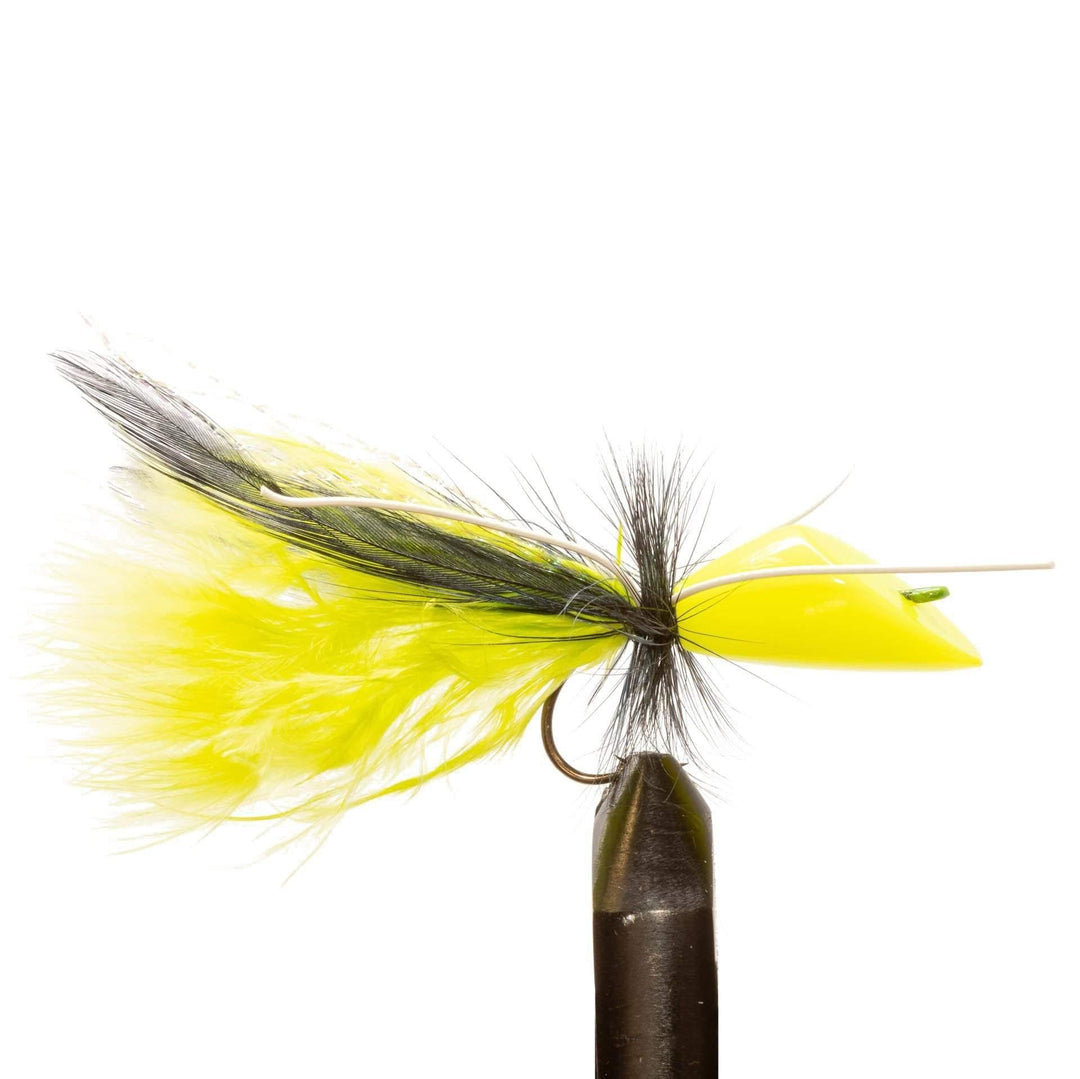 Chartreuse/ Black Diver Legs - Flies, Poppers | Jackson Hole Fly Company