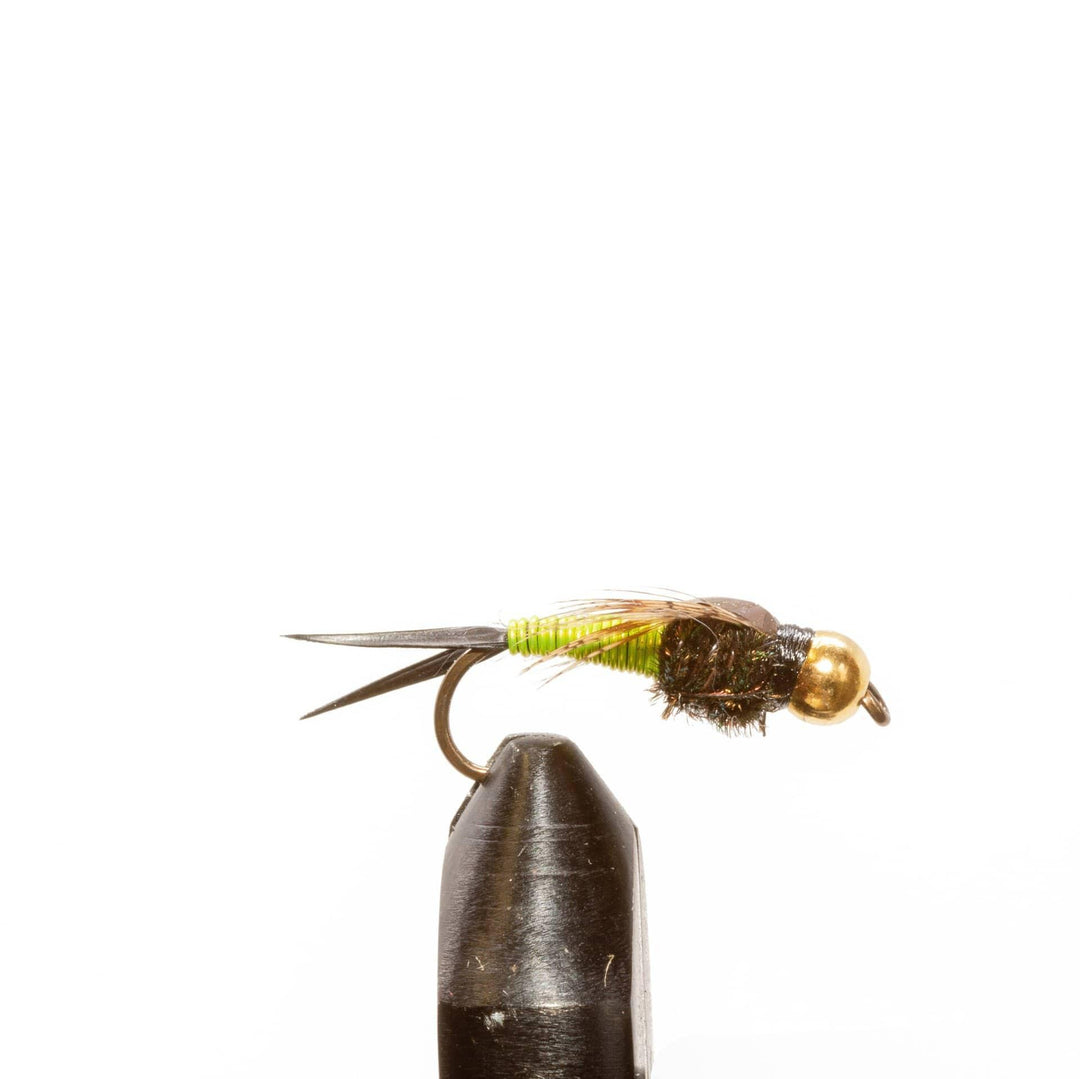 Copper John - Green - Flies, Nymphs | Jackson Hole Fly Company
