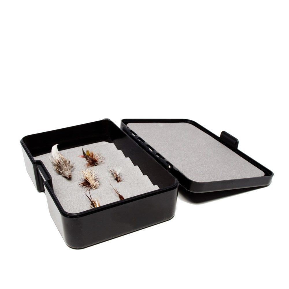 JHFLYCO Extra Small Fly Box with 6 Flies – Beginner Trout Starter