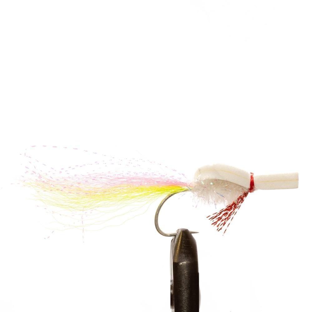 Gurgler - White - Bass, Flies, Saltwater, Streamers | Jackson Hole Fly Company