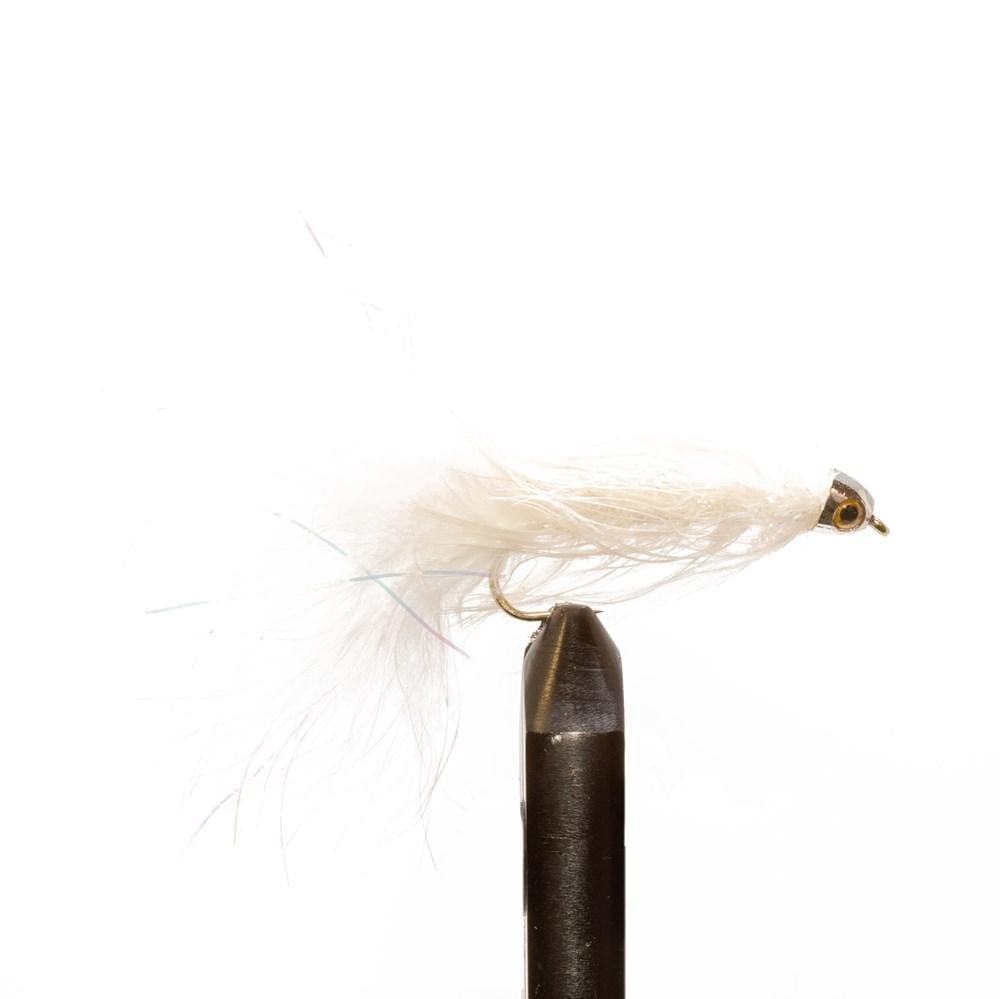 Bobble Head White Bugger - Flies, Streamers | Jackson Hole Fly Company
