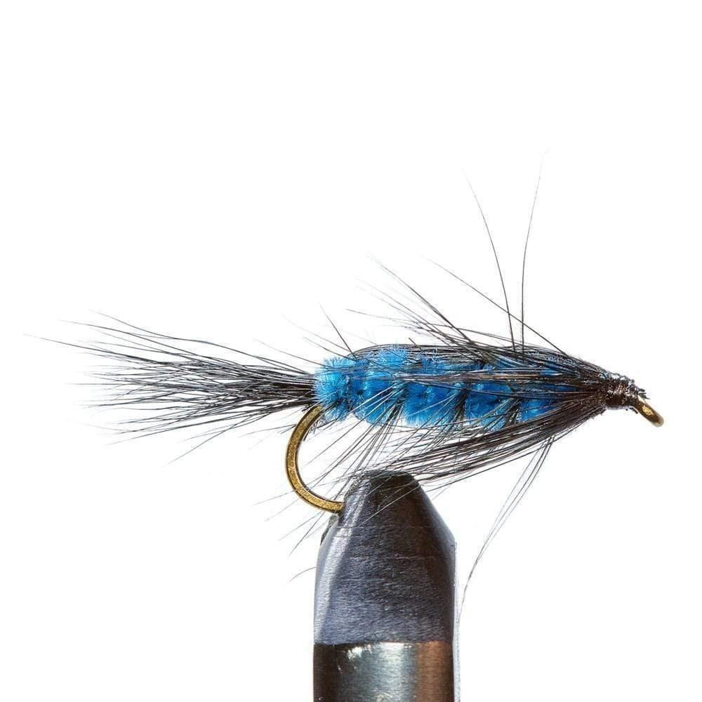 Spring Wiggler Blue/ Black - Flies, Nymphs | Jackson Hole Fly Company