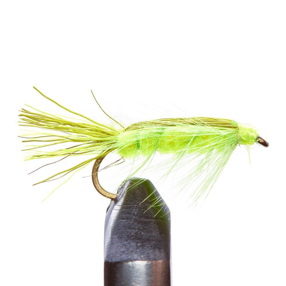 Spring Wiggler Chartreuse - Flies, Nymphs | Jackson Hole Fly Company