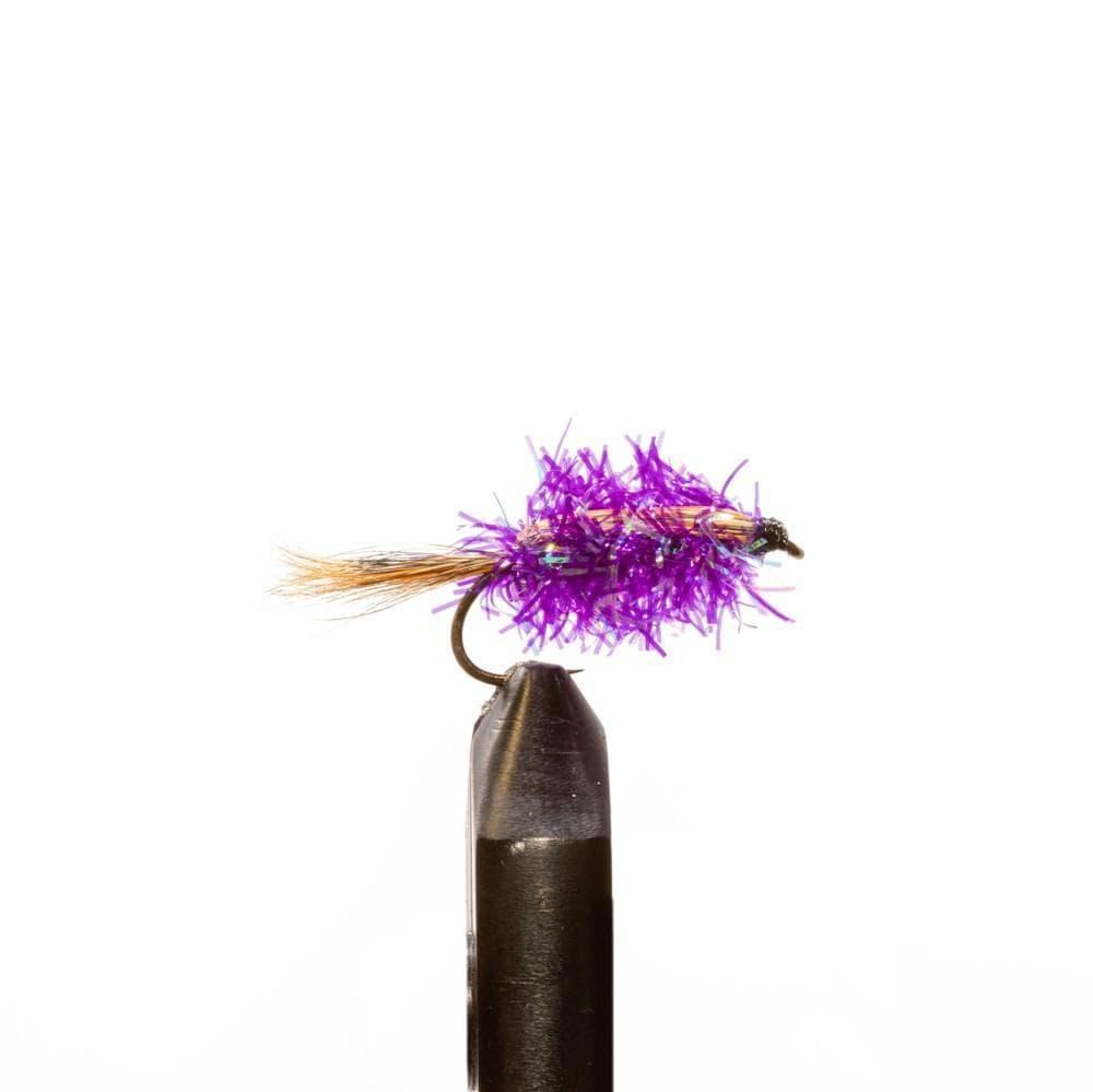 Crystal Wiggler-Estaz Purple - Flies, Nymphs | Jackson Hole Fly Company