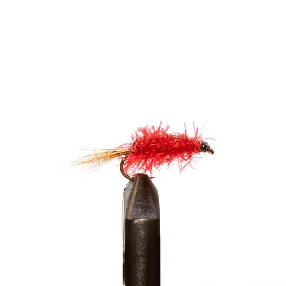 Crystal Wiggler-Estaz Red - Flies, Nymphs | Jackson Hole Fly Company