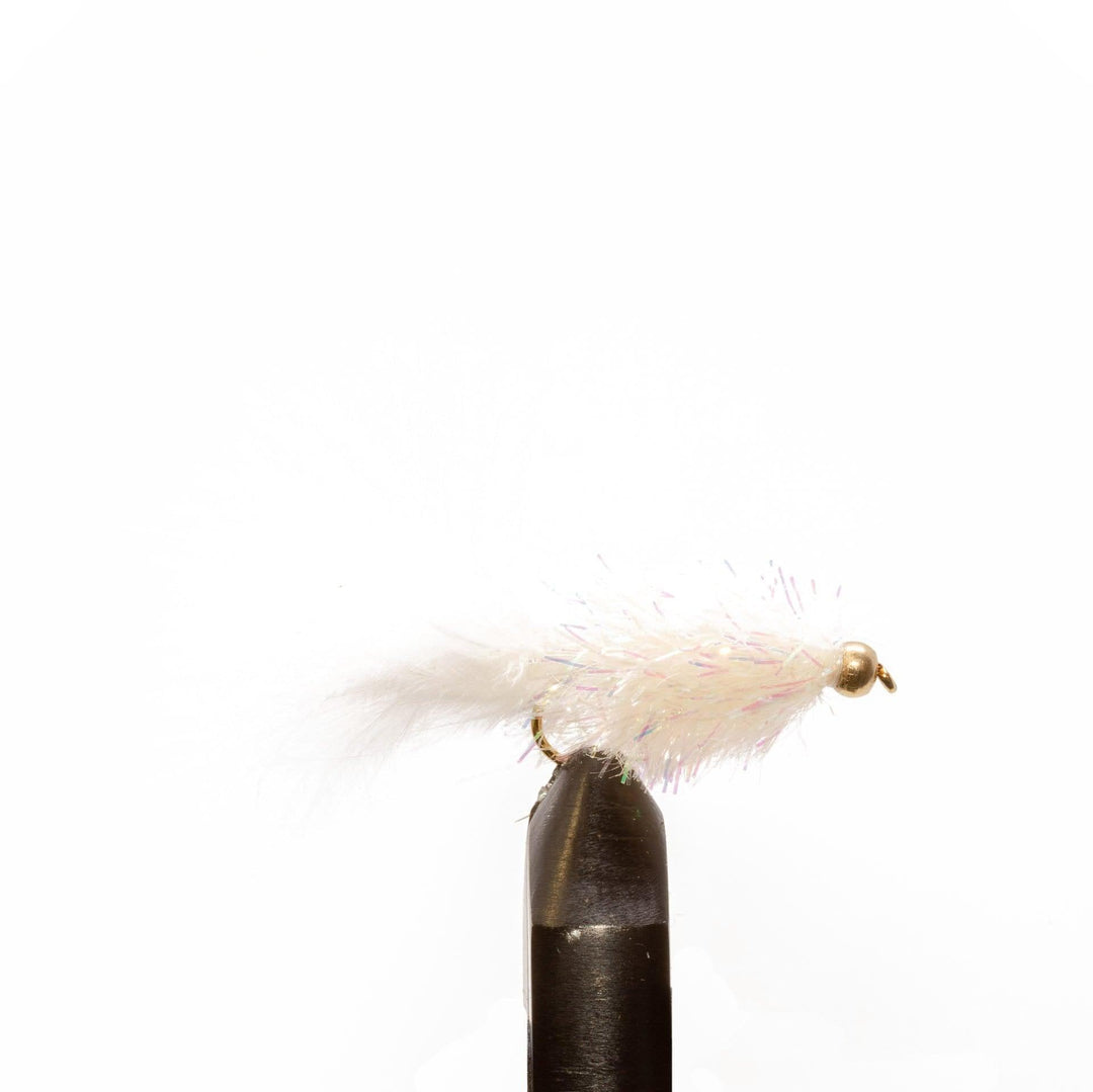 Beadhead Estaz Bugger White - Flies, Nymphs | Jackson Hole Fly Company