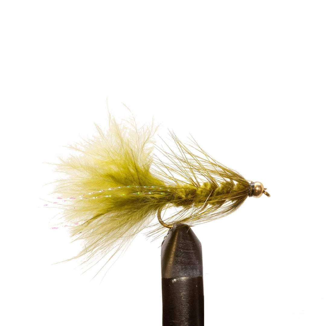 Beadhead Flash Bugger Olive - Flies, Streamers | Jackson Hole Fly Company