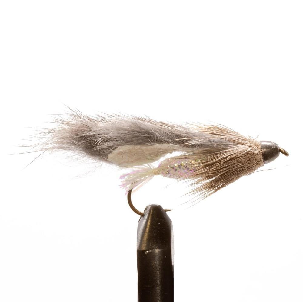 Black Conehead Kiwi Muddler Grey - Flies, Streamers | Jackson Hole Fly Company