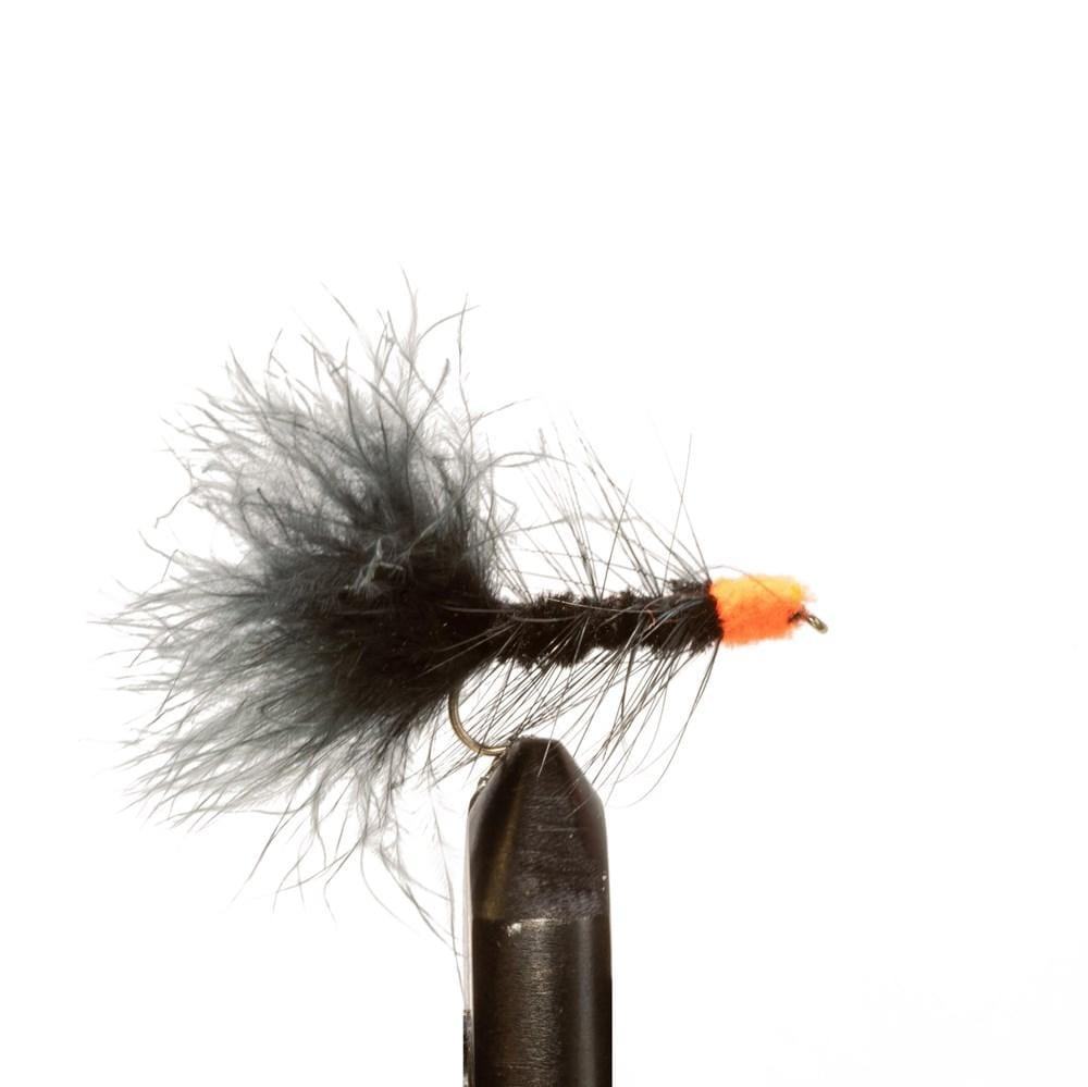 Black Leech-Orange Egg - Flies, Leeches, Streamers | Jackson Hole Fly Company