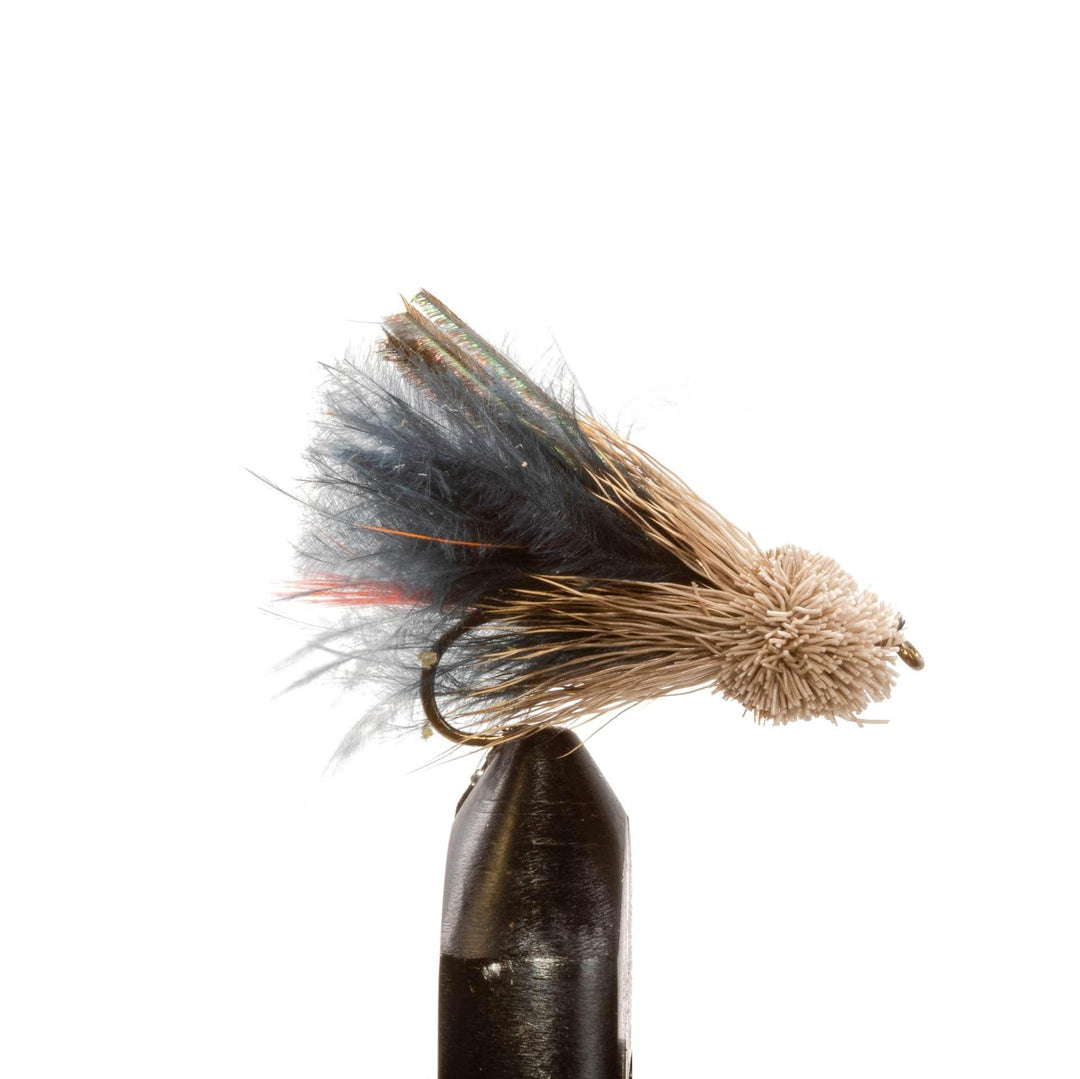 Black Marabou Muddler - Dumbbell, Flies, Streamers | Jackson Hole Fly Company