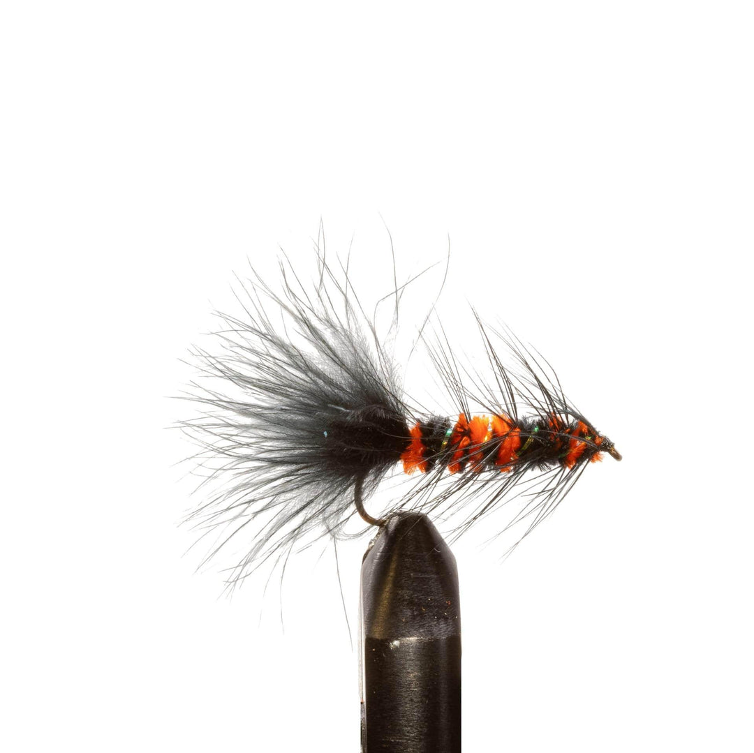Black/Orange Wooly Bugger - Flies, Streamers, Wooly Bugger | Jackson Hole Fly Company