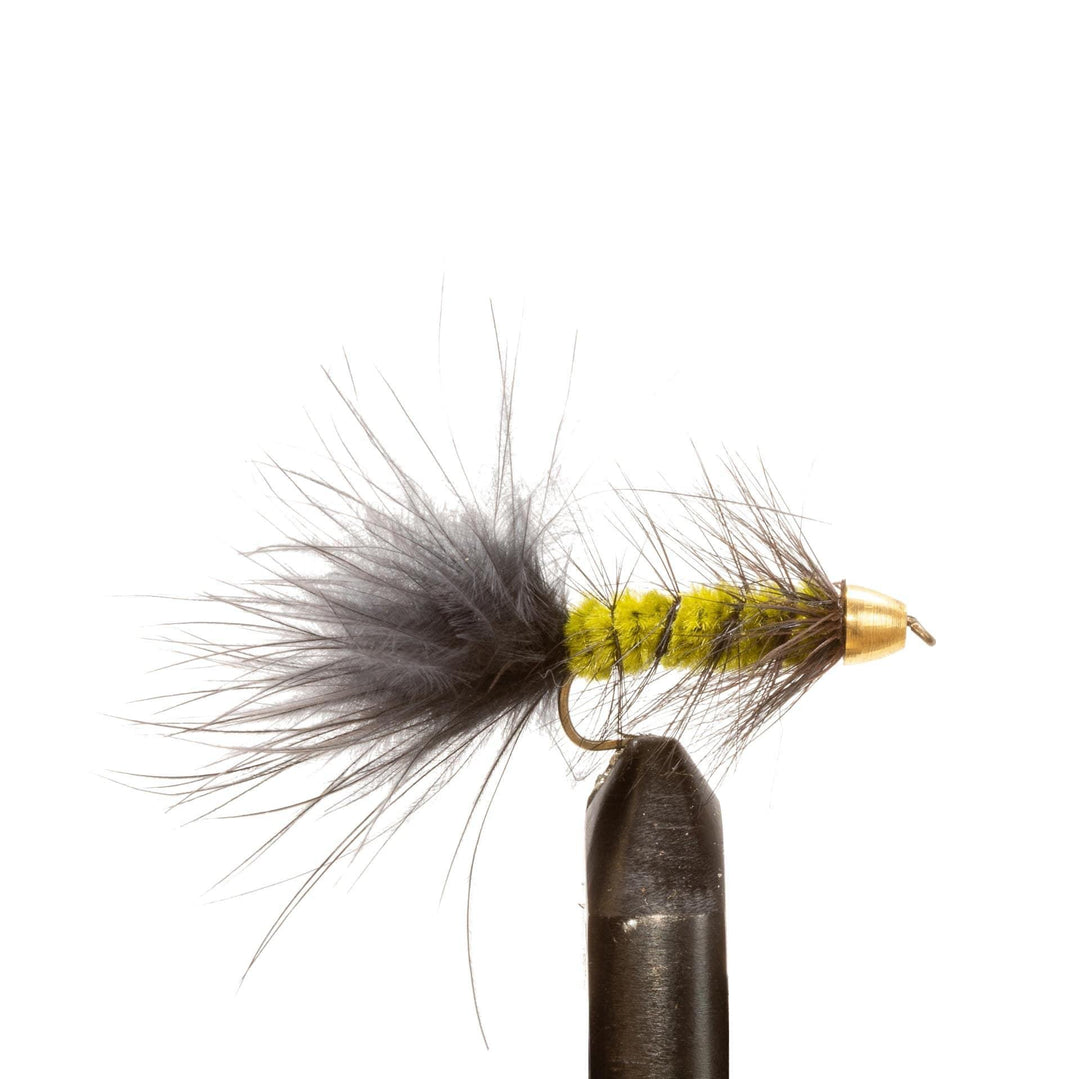 Conehead Bugger Black/ Olive - Flies, Streamers | Jackson Hole Fly Company