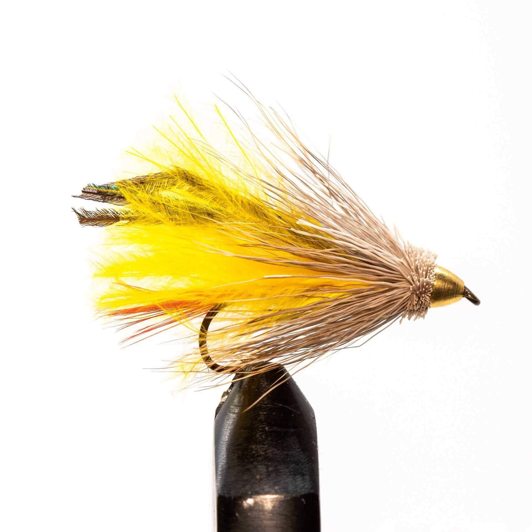 Conehead Muddler Yellow - Flies, Streamers | Jackson Hole Fly Company