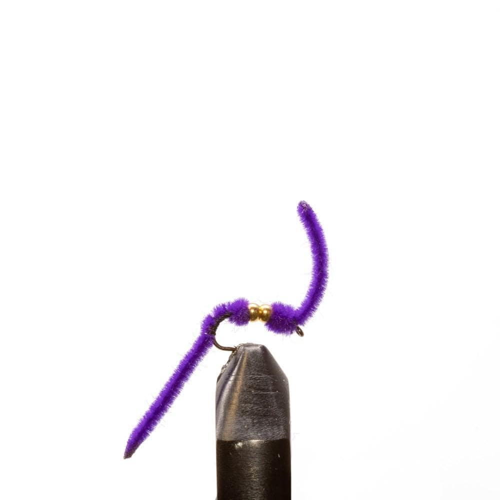 Double Bead Ultra Worm Purple - Flies, Worms | Jackson Hole Fly Company