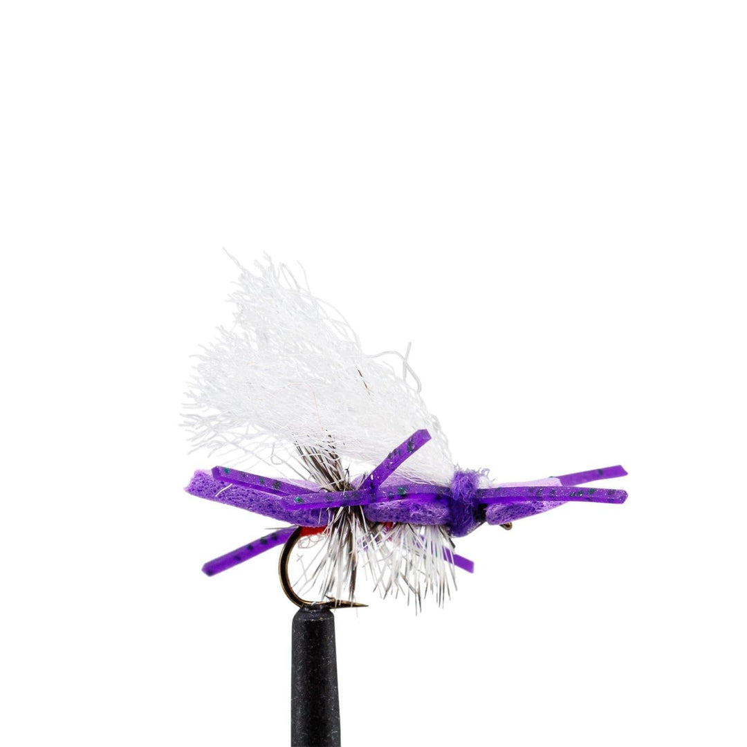 Purple (Barney) Micro Chubby - flies, terrestrials | Jackson Hole Fly Company