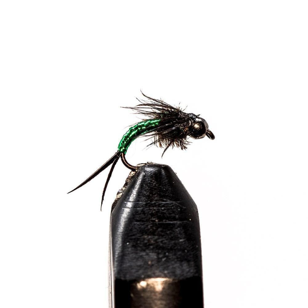Lightning Bug Green - Dry Flies, Flies | Jackson Hole Fly Company