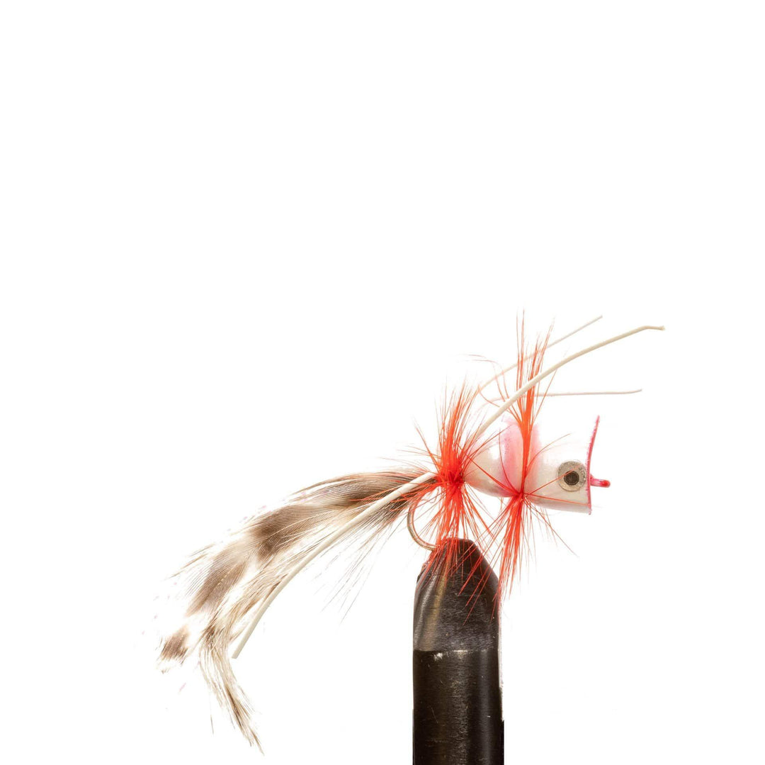 Pearl Double Popper - Flies, Poppers | Jackson Hole Fly Company