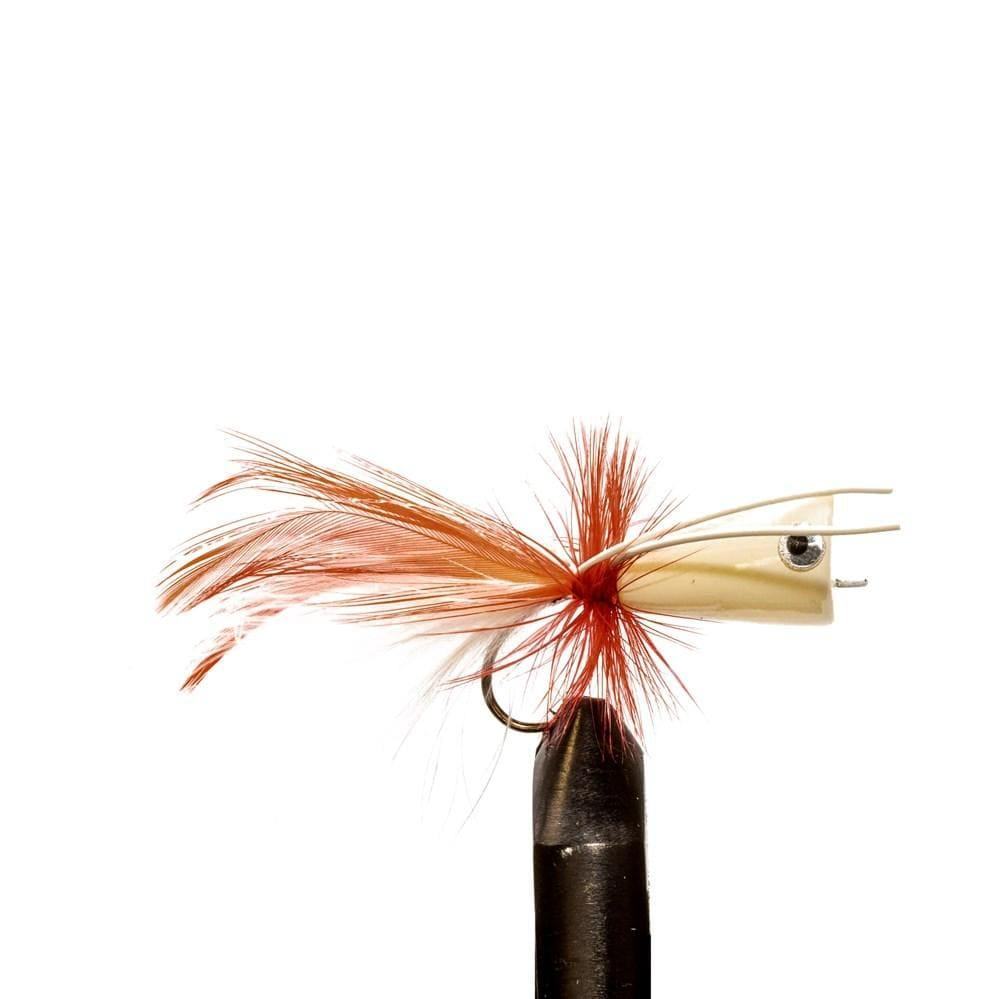 Pearl/ Red Popper Legs - Flies, Poppers | Jackson Hole Fly Company