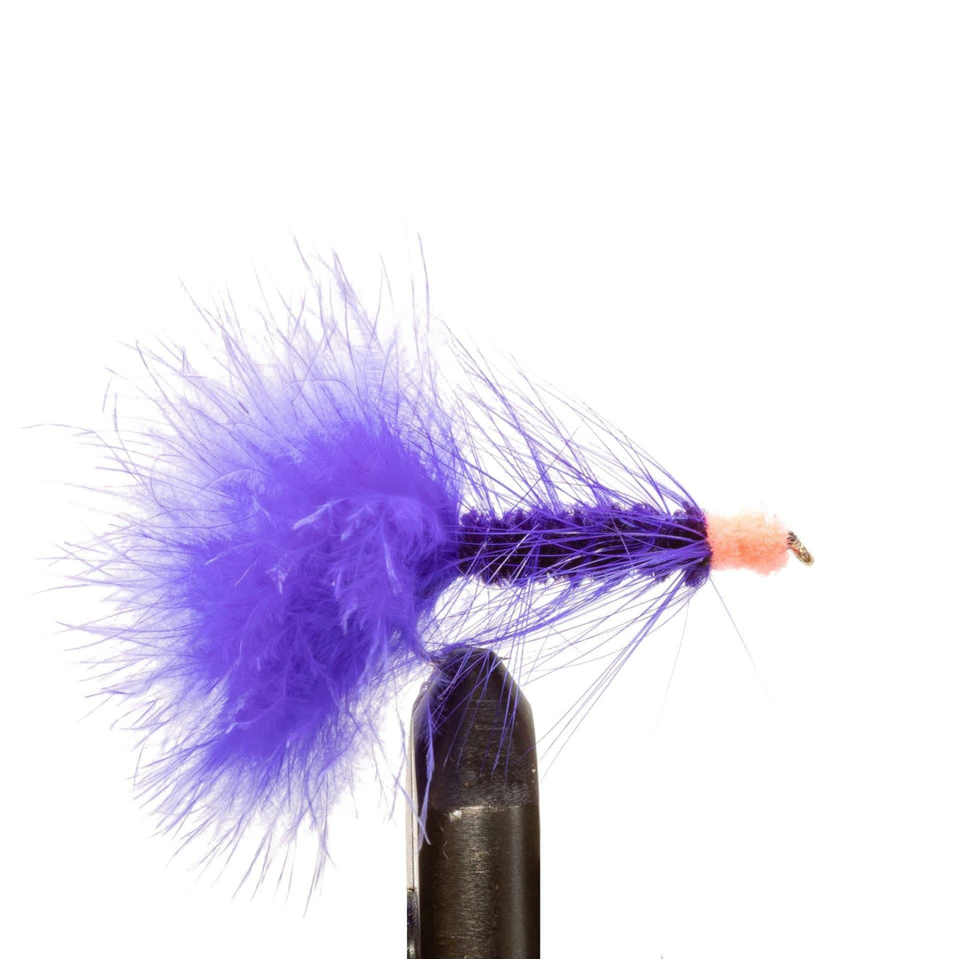 Purple Leech-Pink Egg - Flies, Leeches, Streamers | Jackson Hole Fly Company