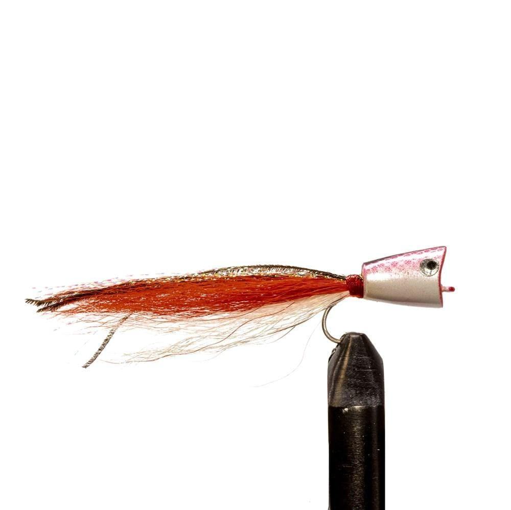Red/ White Deceiver Mini - Flies, Salt Water | Jackson Hole Fly Company