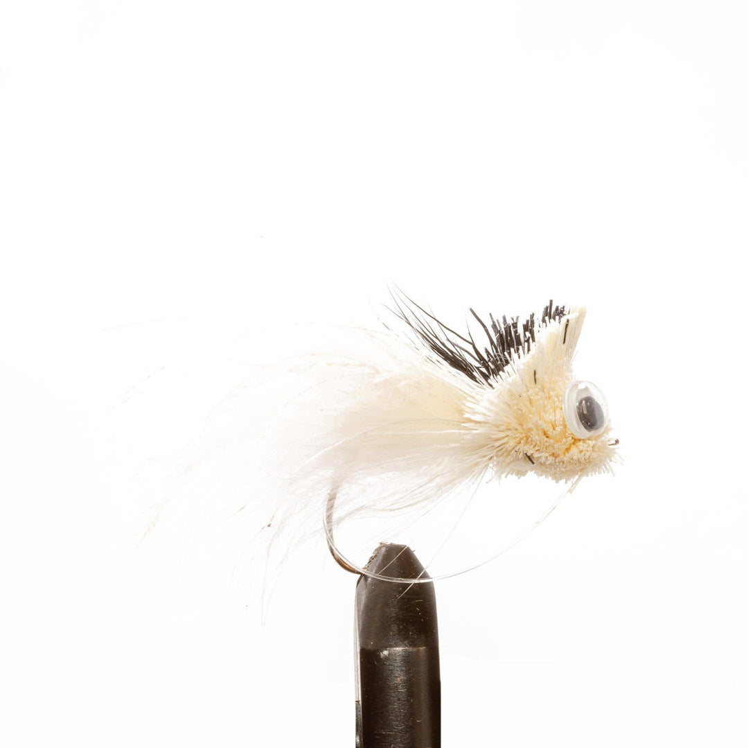 White Diving Hair Bug - Flies, Streamers | Jackson Hole Fly Company