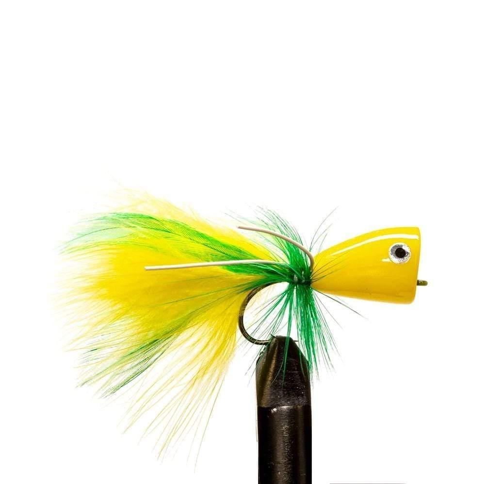 Yellow/ Green Popper Legs - Flies, Poppers | Jackson Hole Fly Company