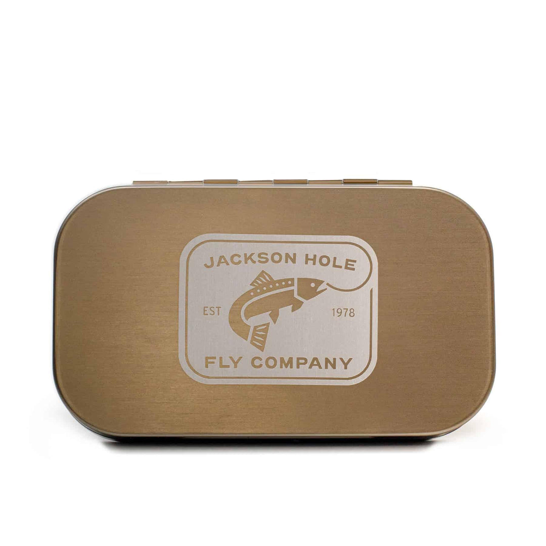 JHFLYCO Aluminum Fly Box - Accessories, Aluminum, Fly Box, Fly Boxes, Storage | Jackson Hole Fly Company